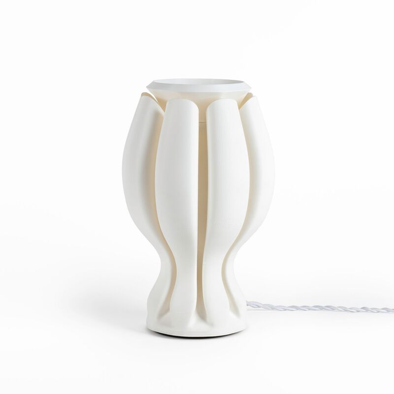 Flower Tropical Coastal Plant-Based PLA 3D Printed Dimmable LED Table Lamp