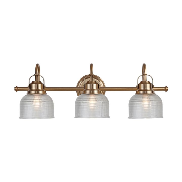 Virginia Metal/Glass LED Vanity Light