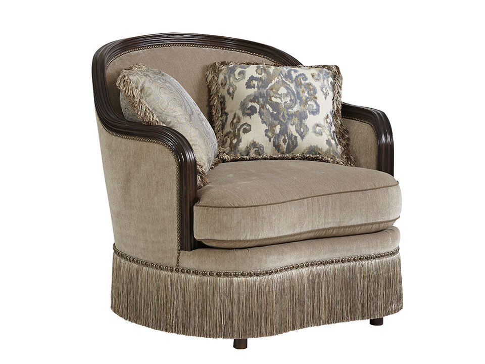 Giovanna Azure Matching Chair