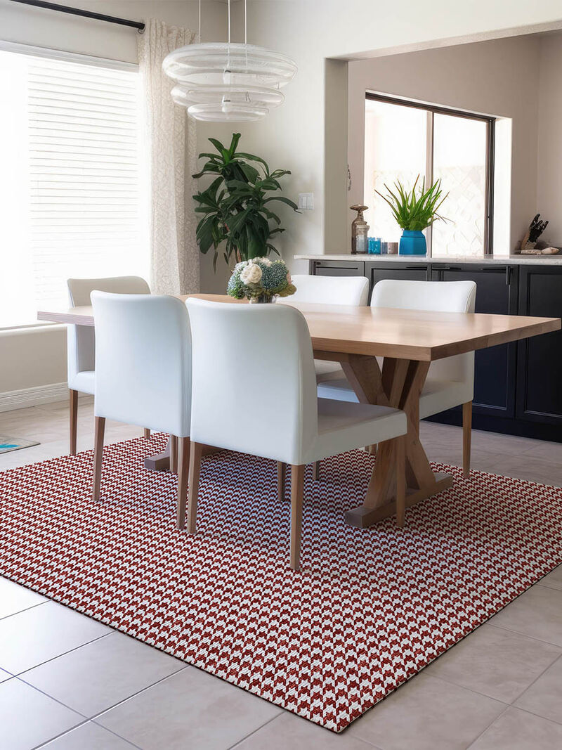 Hinton HN1 Red 10' x 14' Rug