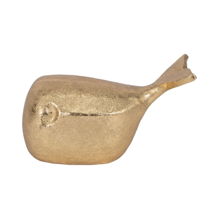 8" Polyresin Coastal Whale