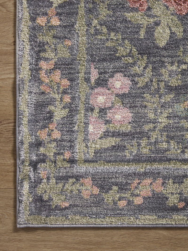 Fiore FIO04 Charcoal 5' x 7'10" Rug