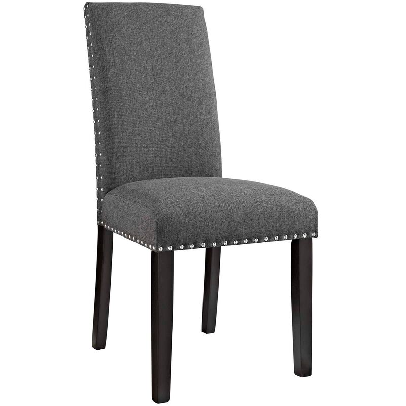 Parcel Dining Side Chair Fabric Set of 4-Benzara