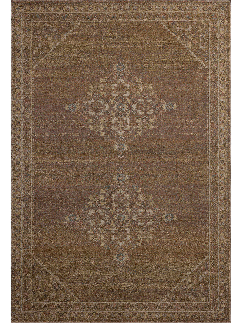 Mona Sunset/Natural 8'10" x 12' Area Rug by Magnolia Home by Joanna Gaines x Loloi