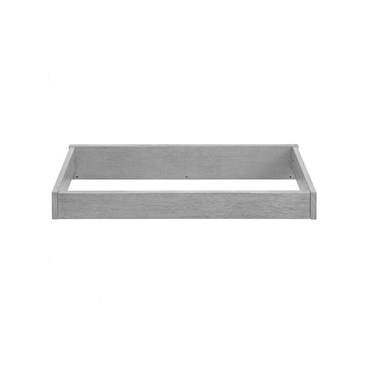 Oxford Baby Bennett  Changing Topper Rta Rustic Gray