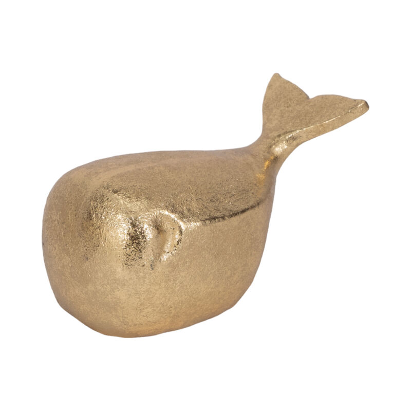 8" Polyresin Coastal Whale