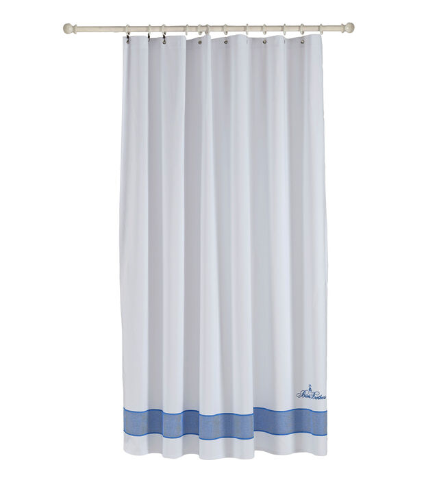 Brooks Brothers Fancy Border Shower Curtain