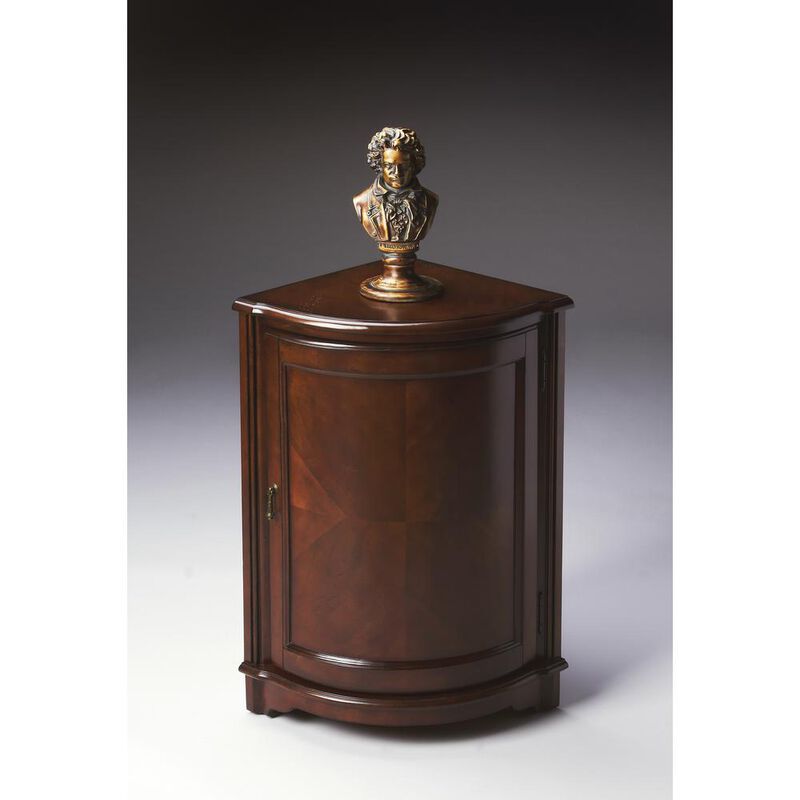Butler Specialty Company Durham Corner Cabinet, Dark Brown
