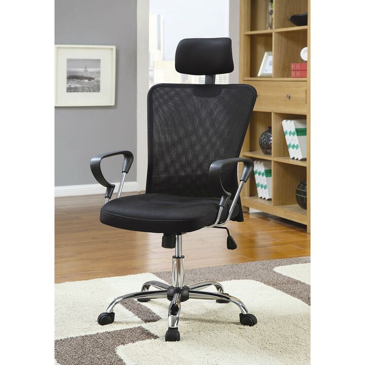 High Back Executive Mesh Office Computer Chair with Headrest