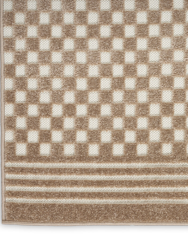 Care Free CAF02 Brown 9'2" x 12' Rug