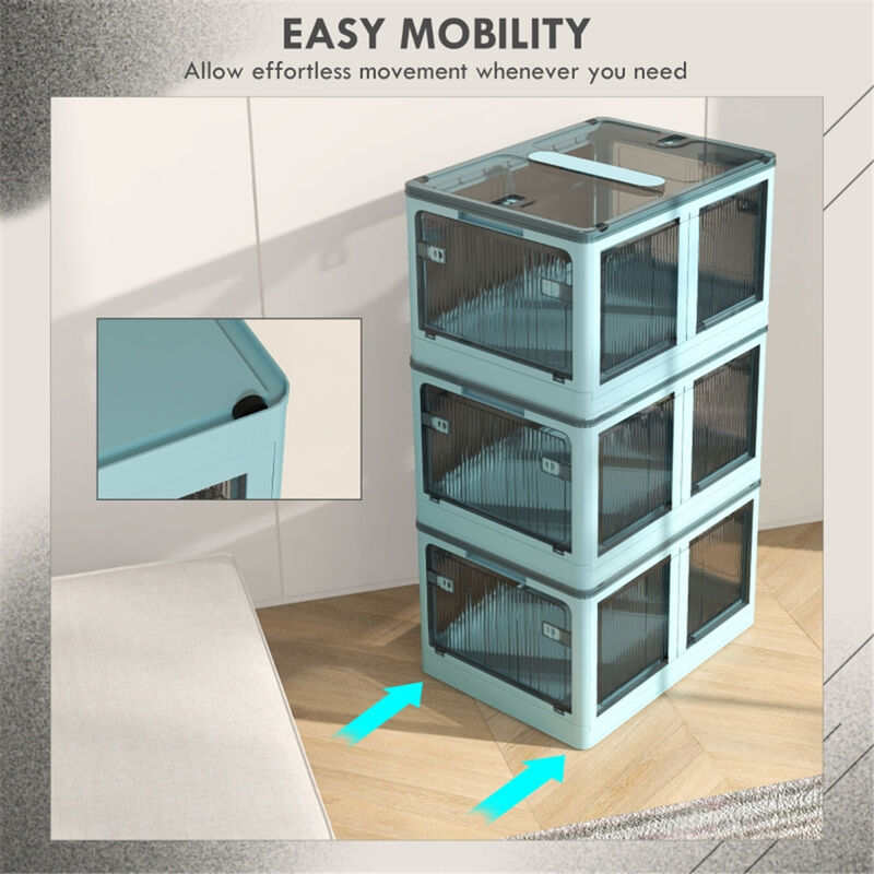 Storage Bins – Versatile and Stackable Organizers for Home, Garage, or Office Storage