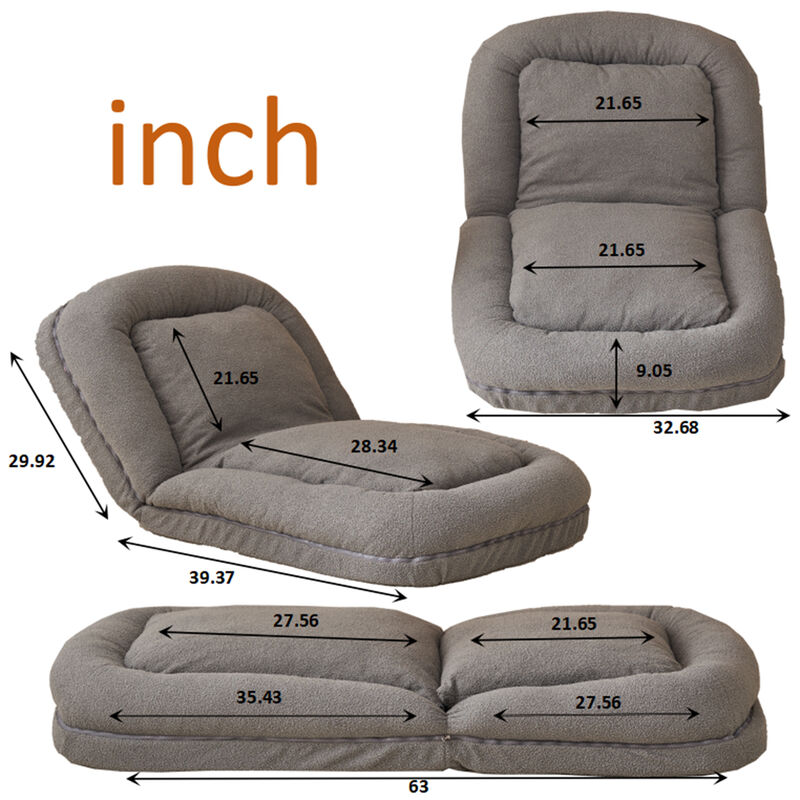 Merax Fold Down Sofa Chair Bed