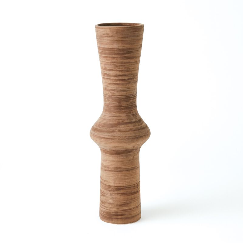 Expo Vase-Brown