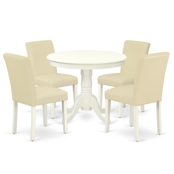 Dining Room Set Linen White