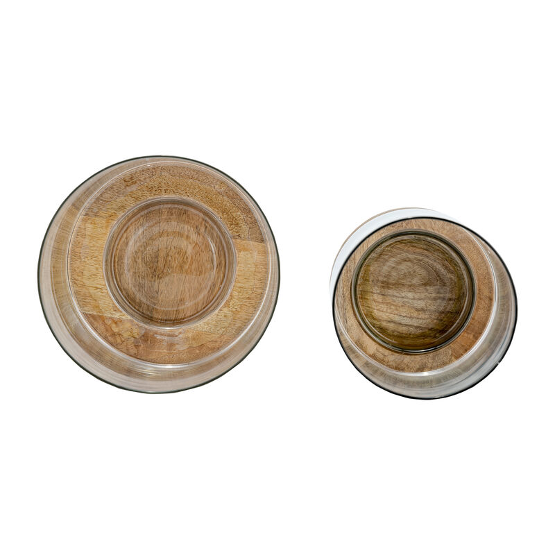 Hurricane Candle Holder Set
