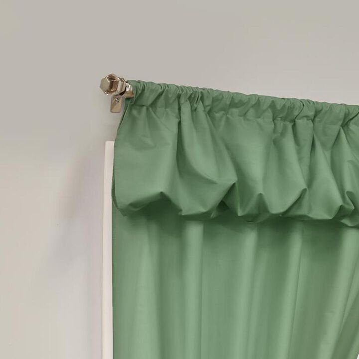 Commonwealth Thermalogic Prescott Energy Efficient 5 Piece Window Curtain Set - 80"x84" - Sage