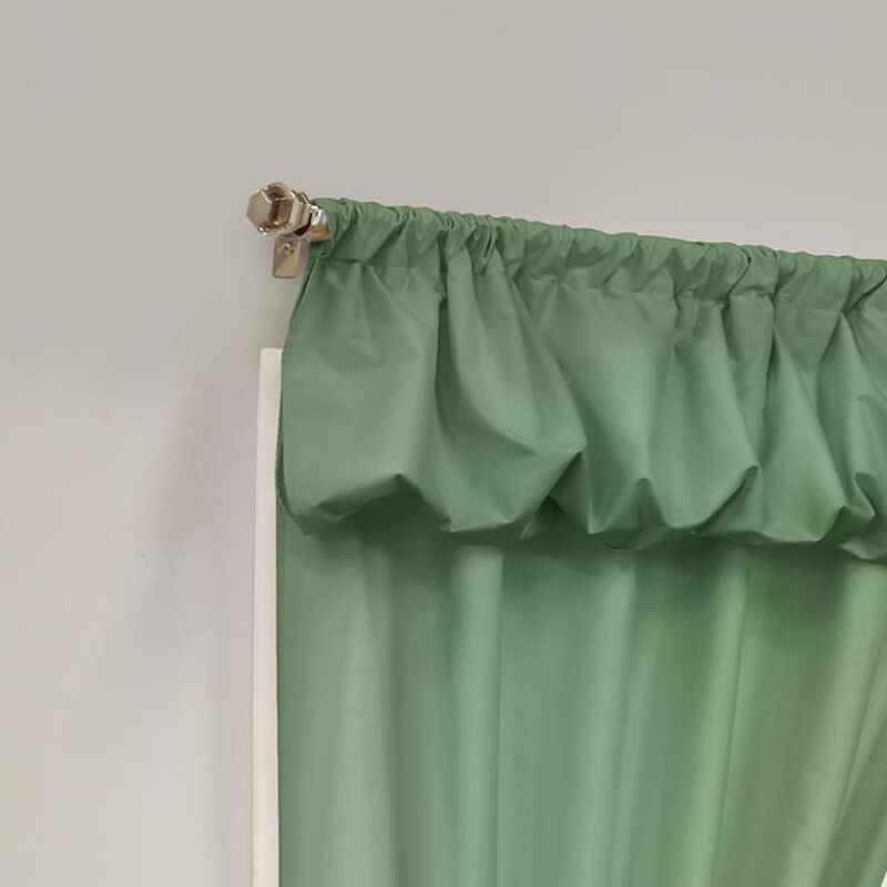 Commonwealth Thermalogic Prescott Energy Efficient 5 Piece Window Curtain Set - 80"x84" - Sage