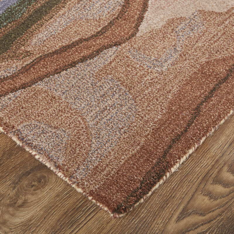Amira 8634F Red/Pink/Blue 5' x 8' Rug