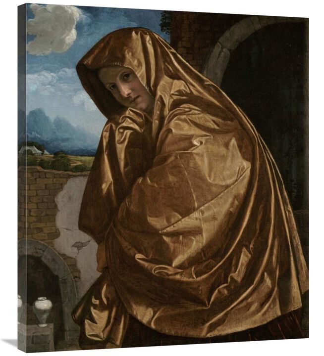 Saint Mary Magdalene at the Sepulchre-Canvas Art-30.6x36