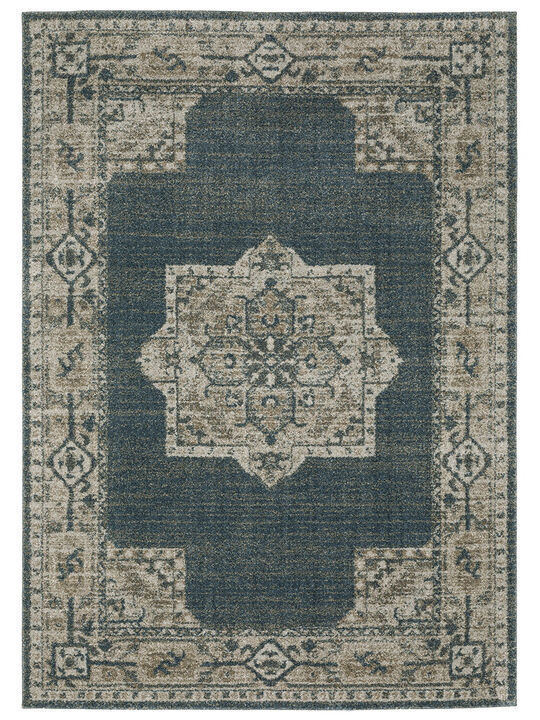 Alton 3'3" x 5' Blue Rug