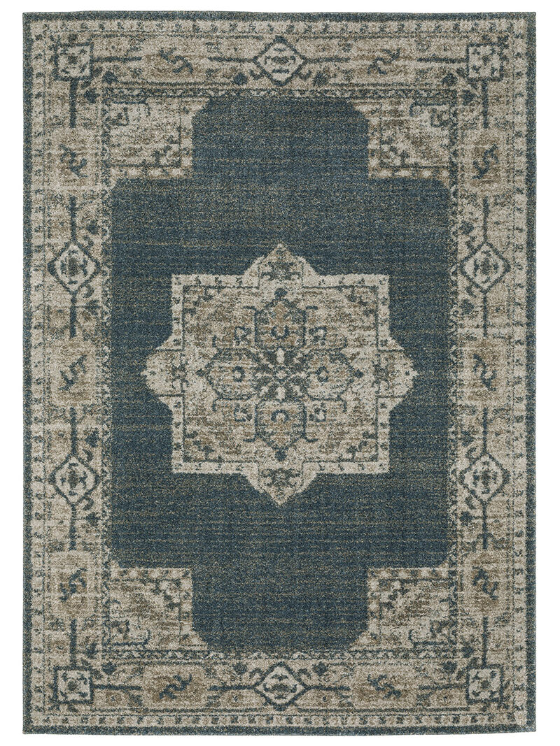 Alton 3'3" x 5' Blue Rug