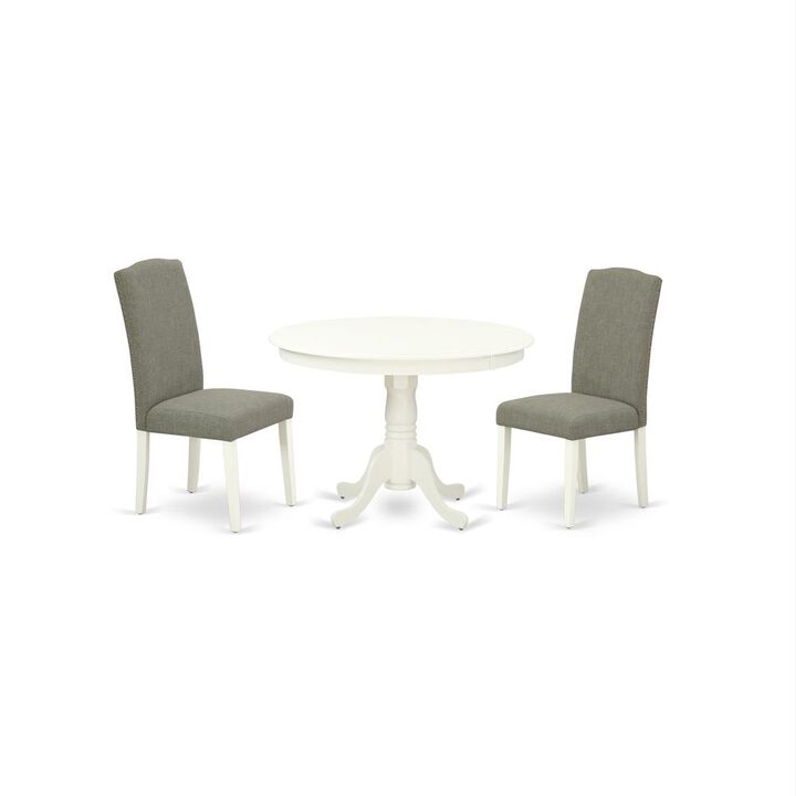 Dining Room Set Linen White