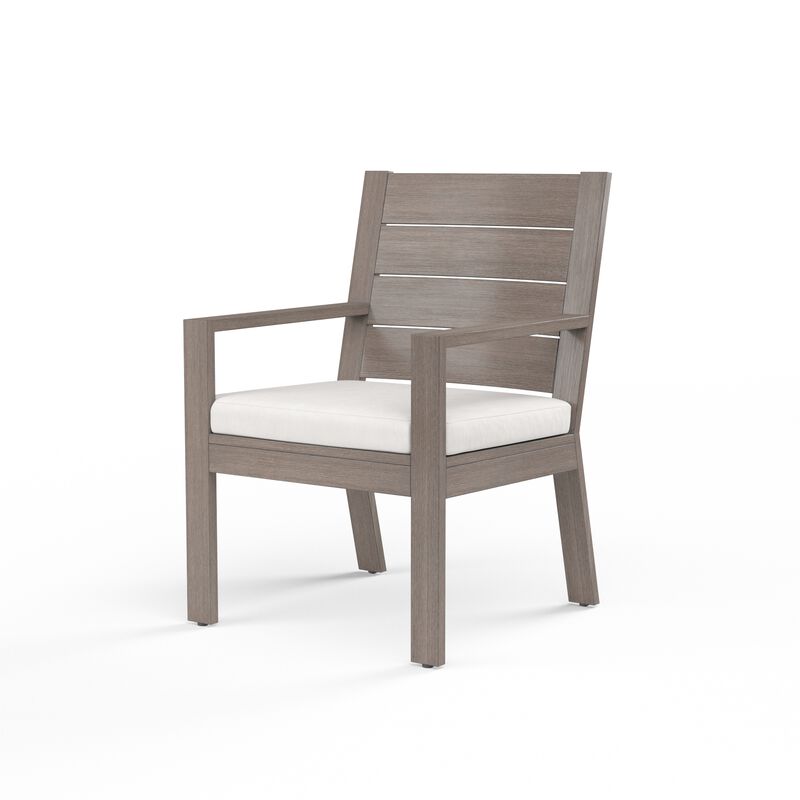 Laguna Dining Chair in Canvas Flax, No Welt