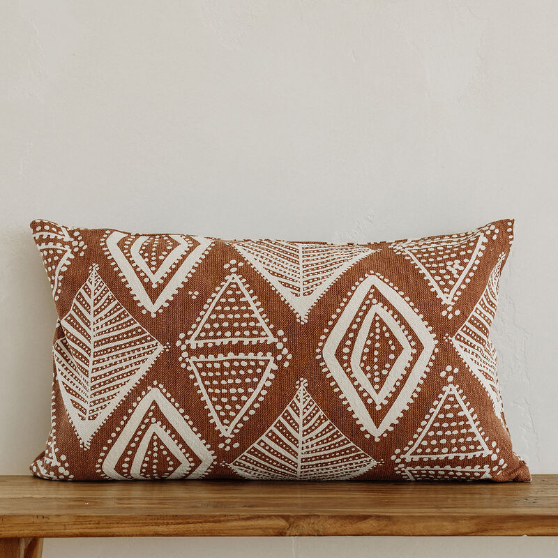 Nature whisper Saal Tree print square pillow