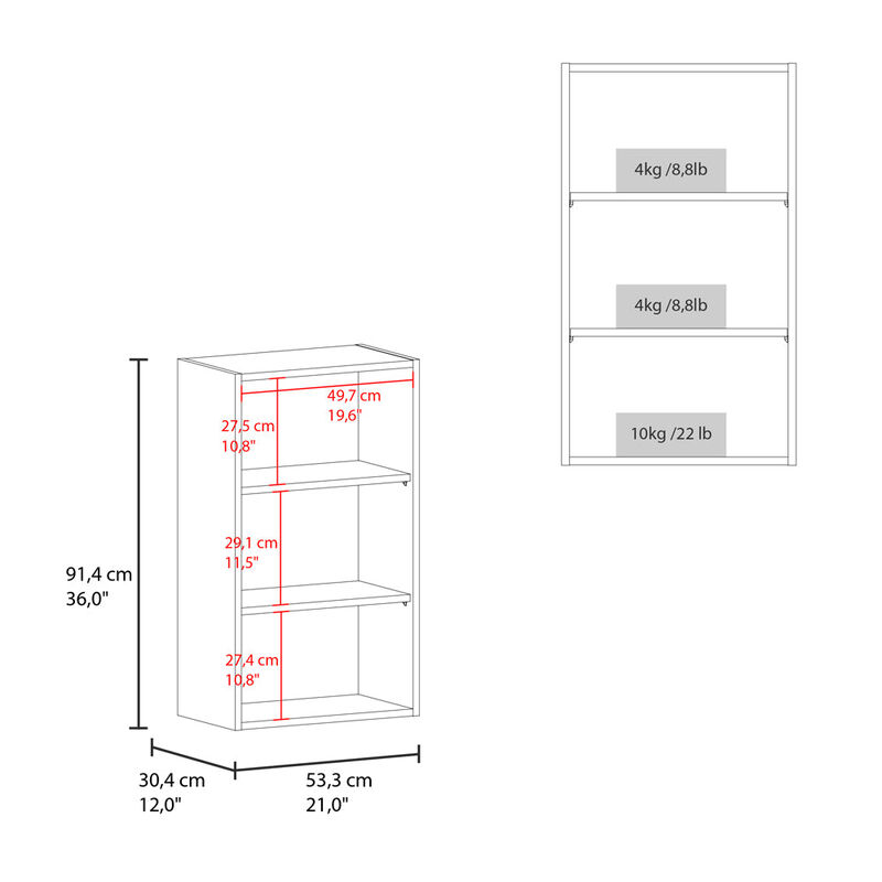 Wall Cabinet Aspen, Kitchen, Black