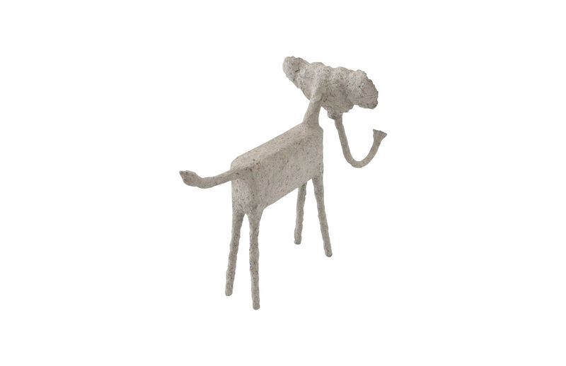 Elephant Trunk Down Sculpture