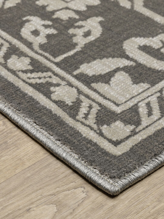 Intrigue 3'10" x 5'5" Beige Rug