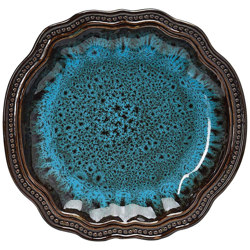 Elama's Mystic Waves 16 Piece Dinnerware Set