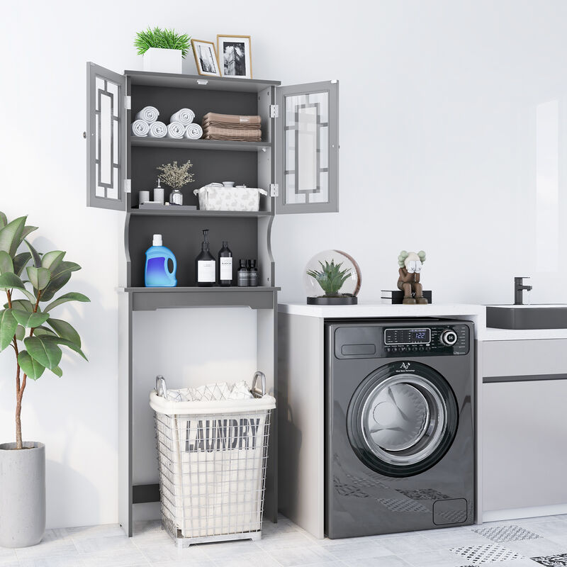 Bathroom Spacesaver Organizer with Adjustable Shelf