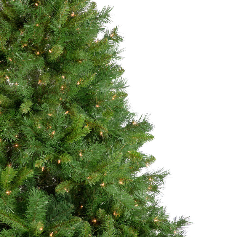 7.5' Pre-Lit Chatham Pine Artificial Christmas Tree  Clear Lights