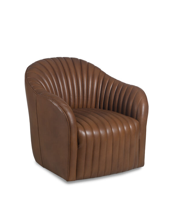 Elias Channel Back Swivel Chair