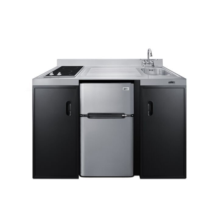 54" Wide All-In-One Kitchenette, ADA Counter Height