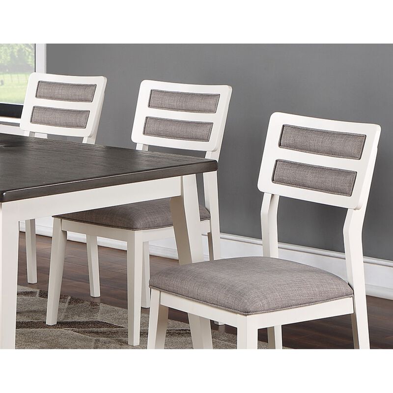 Beautiful Unique Set Of 2 Side Chairs And Kitchen Dining Room Furniture Ladder Back