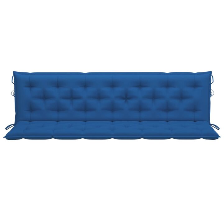 vidaXL Cushion for Swing Chair Blue 78.7" Fabric