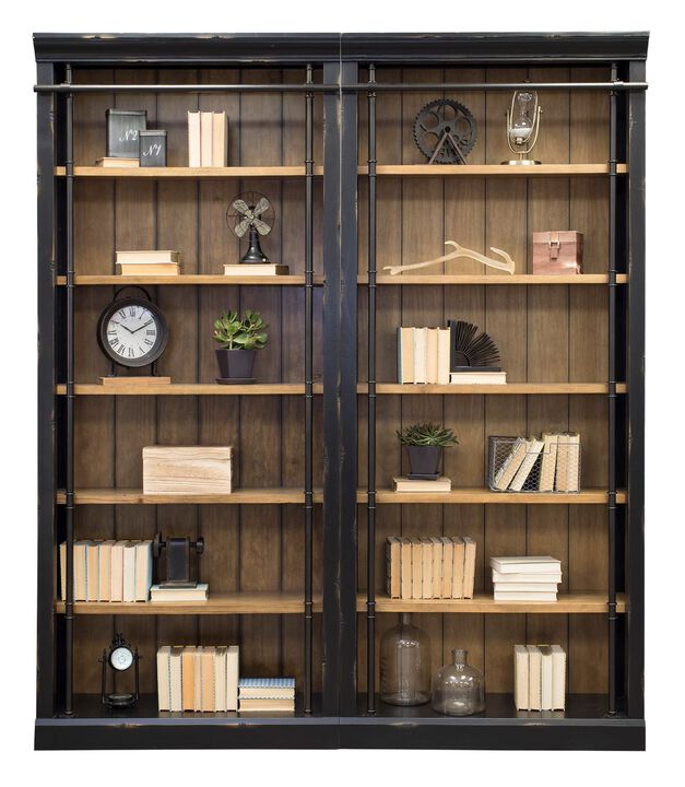 Two Bookcase with Ladder