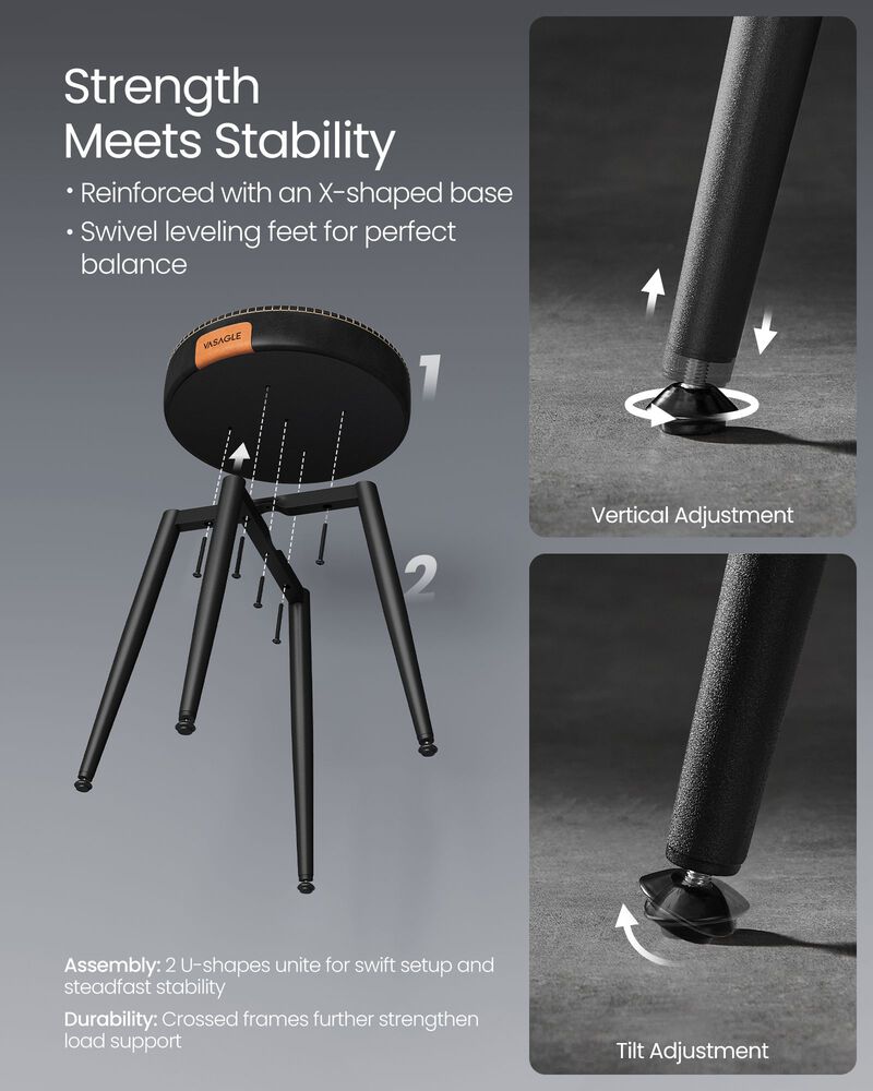 Dining Stools Set of 2: Stylish and Comfortable Seating for Your Dining Area