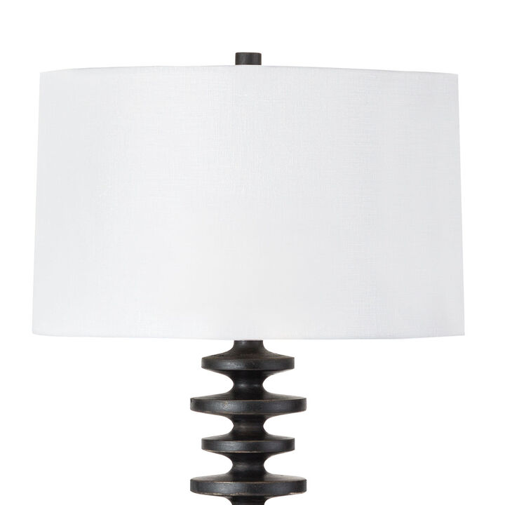 Fishbone Buffet Table Lamp