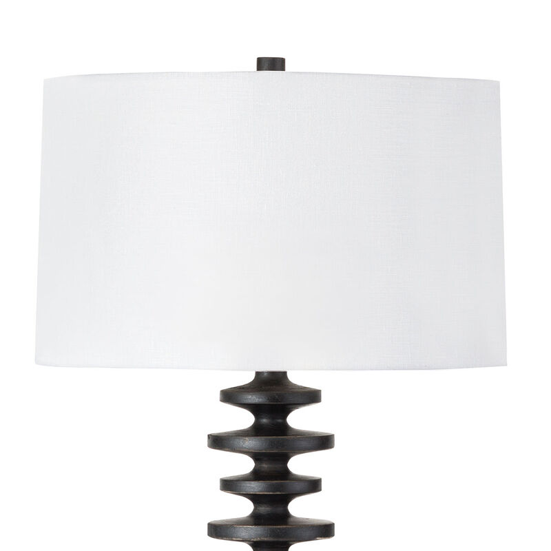 Fishbone Buffet Table Lamp