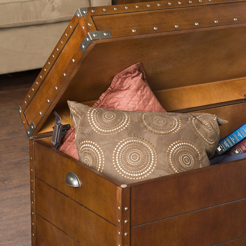 Castleford Steamer Trunk Cocktail Table