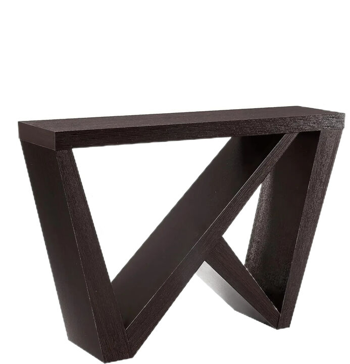 Modern Decorative Accent Console Table with W-Shaped Legs,Wood Entryway Furniture for Living Room, Hallway, Entrance,Small Space