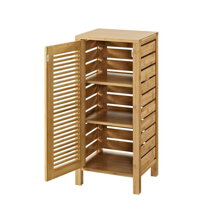 Linon Bracken One Door Floor Cabinet