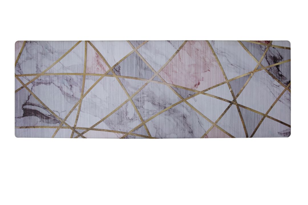 20 in. x 55 in. Anti-Fatigue Kitchen Runner Mat - Marble