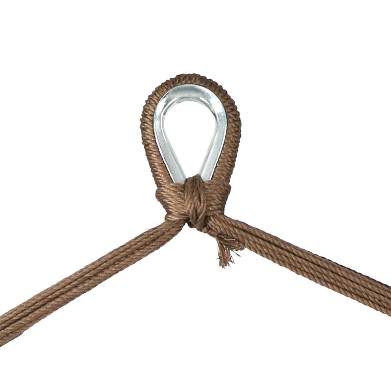 Sunnydaze Extra Large Polyester Rope Hammock Chair and Spreader Bar