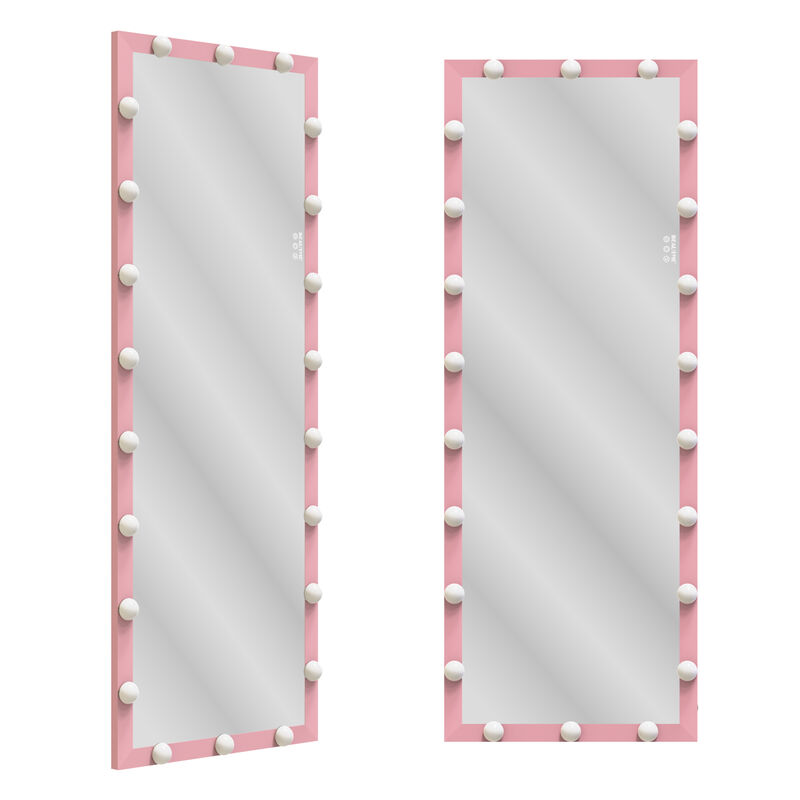 Full Length Hollywood Mirror with Lights & Touch Control