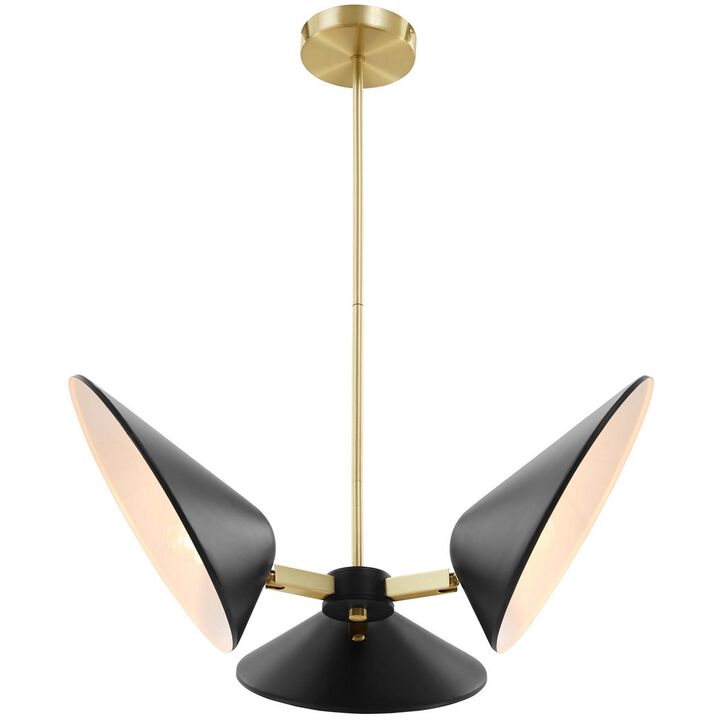 Journey 3-Light 3" Arm Pendant-Benzara