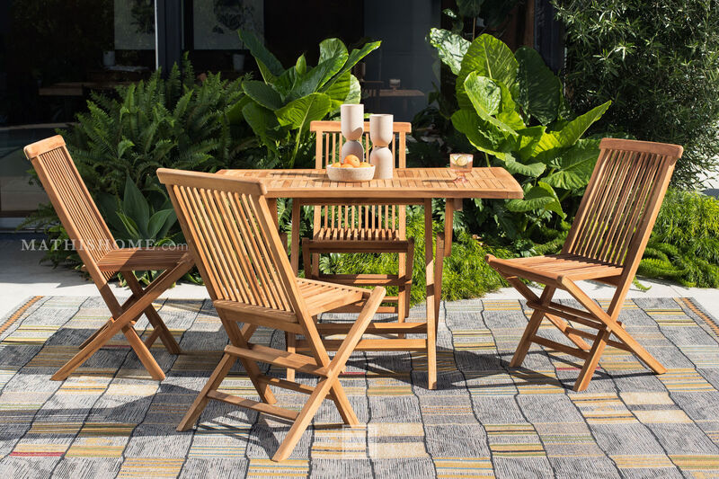 Teak Patio Dining Set